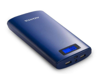 ADATA Power Bank AP20000D 20000mAh (2.1A, granatowy) - 613585 - zdjęcie 1